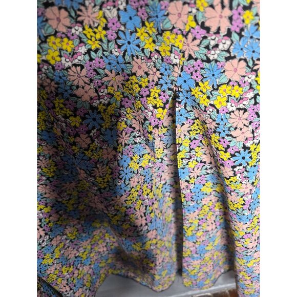 ASOS Design Curve Pink Floral Maxi-Dress V-neck size 18 - Picture 6 of 12